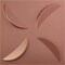 Ekena Millwork 19 5/8in. W x 19 5/8in. H Pinwheel EnduraWall Decorative 3D Wall Panel Covers 2.67 Sq. Ft. WP20X20PIFCP - alternate 1